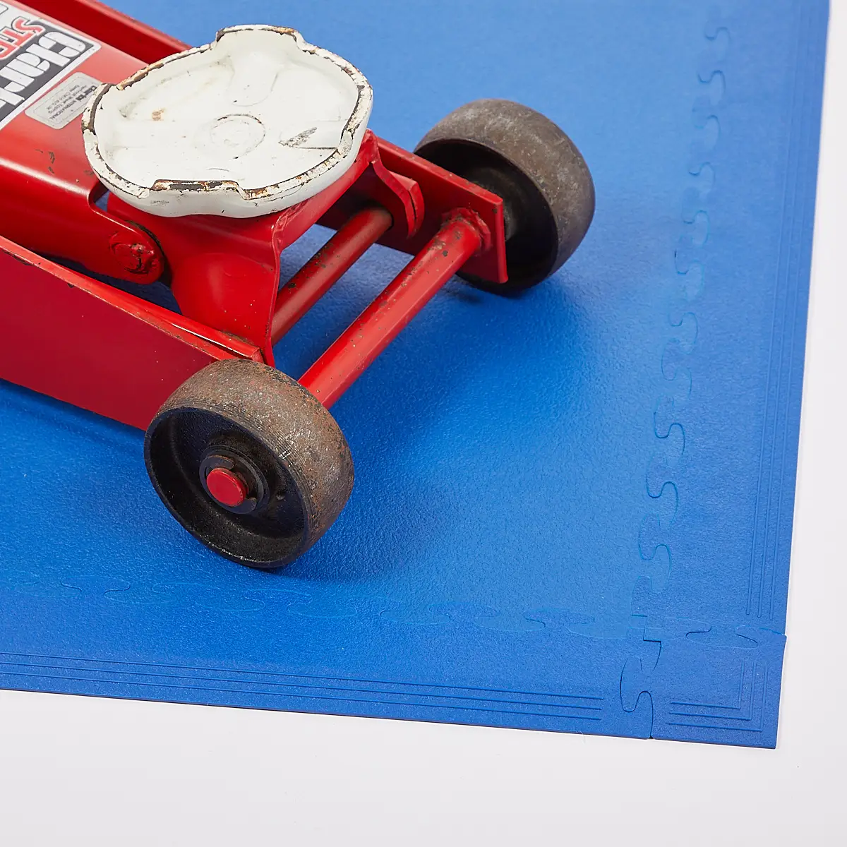 DuraTile™ Solid PVC Floor Tile 50cm (Blue)