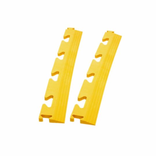 Side Ramp 2 Pack (Female) (Yellow) for Checker Tiles