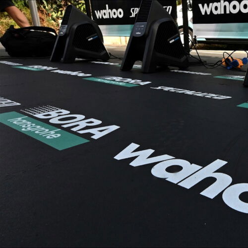 Custom Logo PVC Floor Tiles | Duramat UK