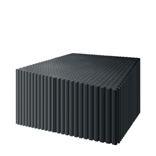 DuraStud™ Garage Floor Tiles PVC 50cm (Black) | Duramat UK