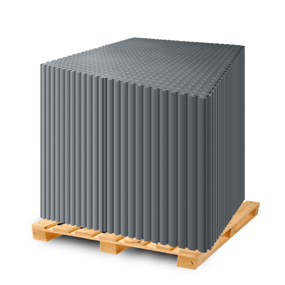 DuraStud™ Garage Floor Tiles PVC 50cm (Dark Grey) | Duramat UK