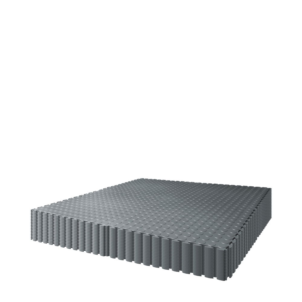 DuraStud™ Garage Floor Tiles PVC 50cm (Dark Grey) | Duramat UK