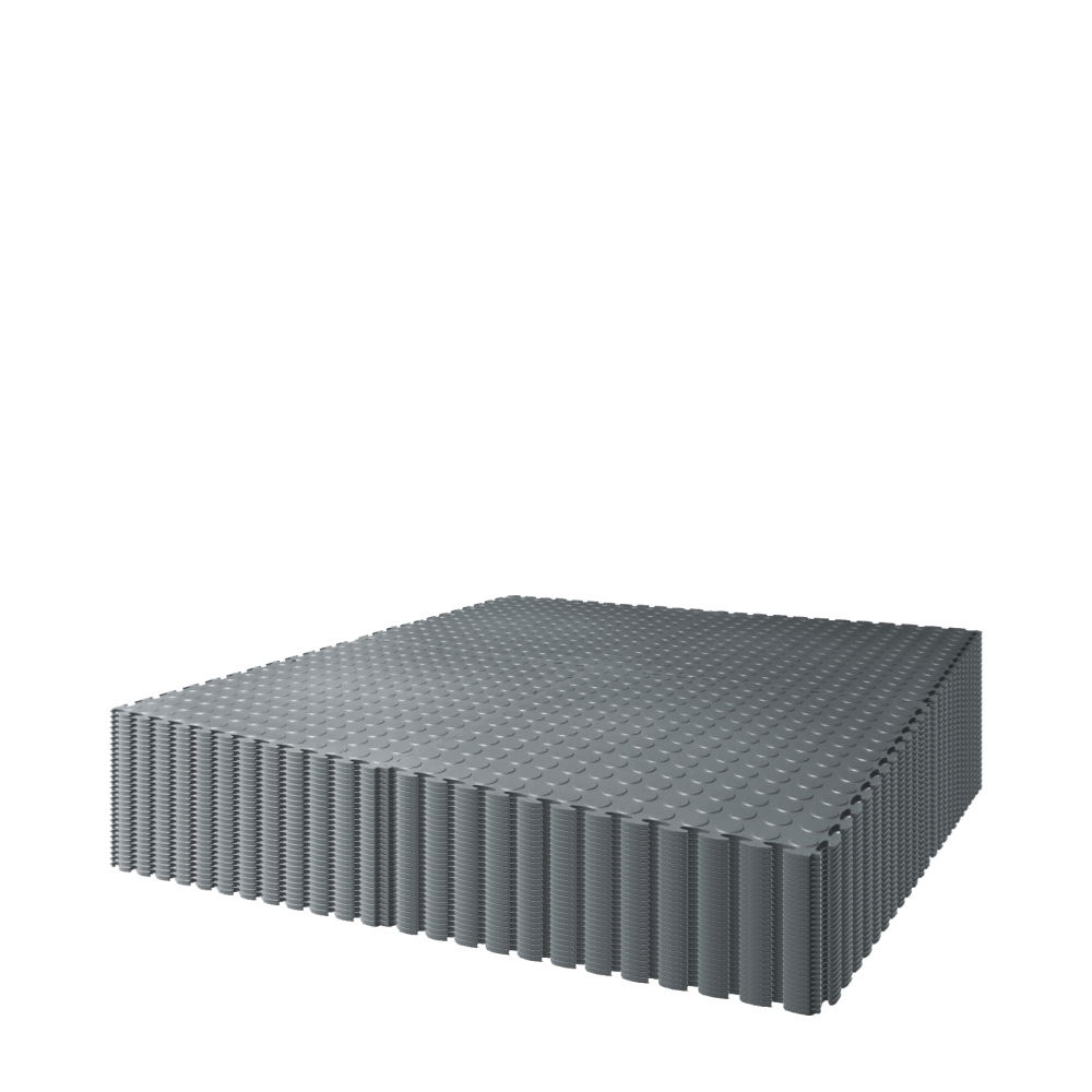 DuraStud™ Garage Floor Tiles PVC 50cm (Dark Grey) | Duramat UK