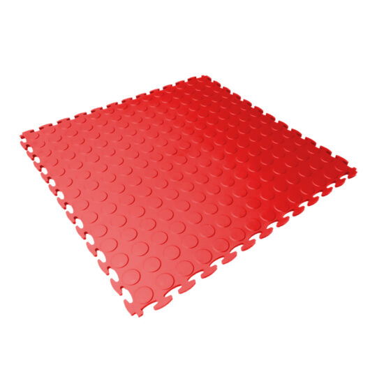 DuraStud™ Garage Floor Tiles PVC 50cm (Red)