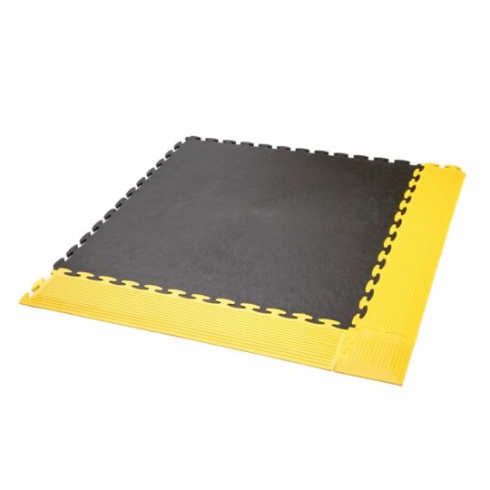 DuraTile⢠PVC Garage Floor Tiles 50cm Black | Duramat UK