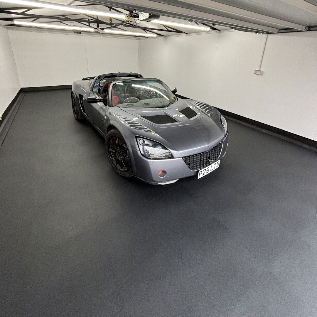 DuraTile™ Garage Floor Tiles PVC 50cm (Dark Grey)