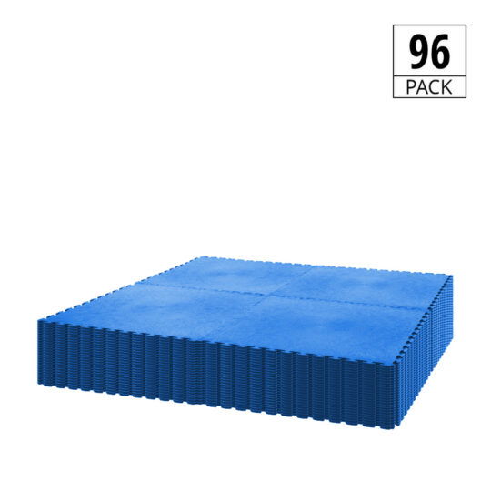 DuraTile™ PVC Garage Floor Tiles 50cm Blue | Duramat UK