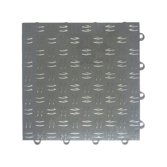 Gridlock Garage Floor Tiles 30cm (Grey) | Duramat UK