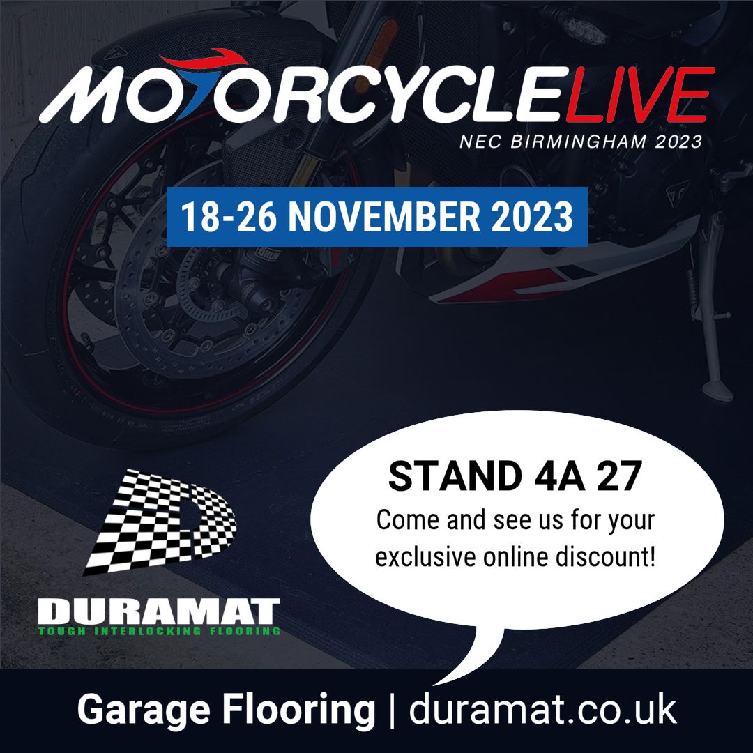 Motorcycle Live 2023 Birmingham NEC | Duramat UK