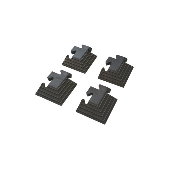 Corner Ramp Set (Black) for Checker, Disc & Tread Tiles