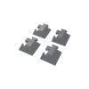Corner Ramp Set (Grey) for Checker, Disc & Tread Tiles