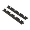 Side Ramp 2 Pack (Female) (Black) for Checker, Disc & Tread Tiles