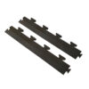 Side Ramp 2 Pack (Male) (Black) for Checker, Disc & Tread Tiles