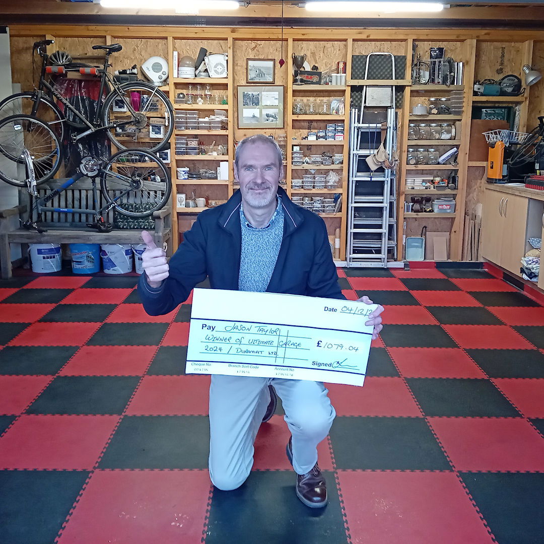 Ultimate Garage 2024 Winner Jason Taylor | Duramat UK