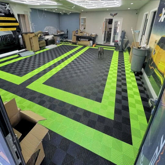 VentLock™ XL 40cm Performance Garage Floor Tiles | Duramat UK