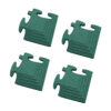 DuraTile™ Garage Floor Tile Ramp Corners (Racing Green)